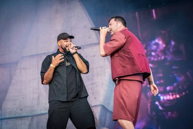 Der deutsche Rapper Marteria (Marten Laciny) am dritten Festivaltag des Highfield 2026 Highfield 2026 -Tag 3 - Marteria *** German rapper Marteria Marten Laciny on the third day of the Highfield 2026 festival Highfield 2026 Day 3 Marteria
