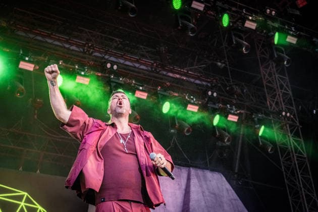 Der deutsche Rapper Marteria (Marten Laciny) am dritten Festivaltag des Highfield 2026 Highfield 2026 -Tag 3 - Marteria *** German rapper Marteria Marten Laciny on the third day of the Highfield 2026 festival Highfield 2026 Day 3 Marteria