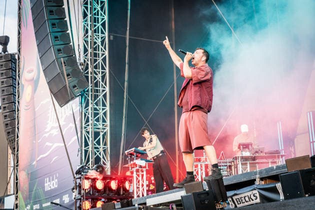 Der deutsche Rapper Marteria (Marten Laciny) am dritten Festivaltag des Highfield 2026 Highfield 2026 -Tag 3 - Marteria *** German rapper Marteria Marten Laciny on the third day of the Highfield 2026 festival Highfield 2026 Day 3 Marteria