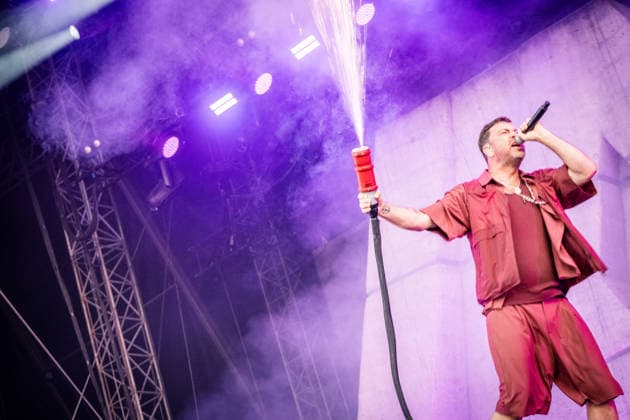 Der deutsche Rapper Marteria (Marten Laciny) am dritten Festivaltag des Highfield 2026 Highfield 2026 -Tag 3 - Marteria *** German rapper Marteria Marten Laciny on the third day of the Highfield 2026 festival Highfield 2026 Day 3 Marteria