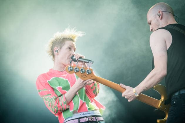 Die Deutsche Rockmusikerin Deine Cousine (Ina Bredehorn) am dritten Festival Tag des Highfield 2026 Highfield 2026 -Tag 3 - Deine Cousine *** German rock musician Deine Cousine Ina Bredehorn on the third day of the Highfield 2026 festival Highfield 2026 Day 3 Deine Cousine