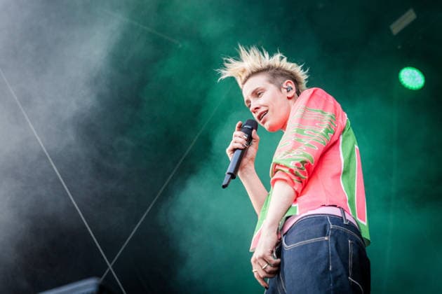 Die Deutsche Rockmusikerin Deine Cousine (Ina Bredehorn) am dritten Festival Tag des Highfield 2026 Highfield 2026 -Tag 3 - Deine Cousine *** German rock musician Deine Cousine Ina Bredehorn on the third day of the Highfield 2026 festival Highfield 2026 Day 3 Deine Cousine