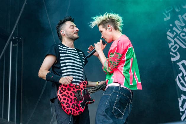 Die Deutsche Rockmusikerin Deine Cousine (Ina Bredehorn) am dritten Festival Tag des Highfield 2026 Highfield 2026 -Tag 3 - Deine Cousine *** German rock musician Deine Cousine Ina Bredehorn on the third day of the Highfield 2026 festival Highfield 2026 Day 3 Deine Cousine