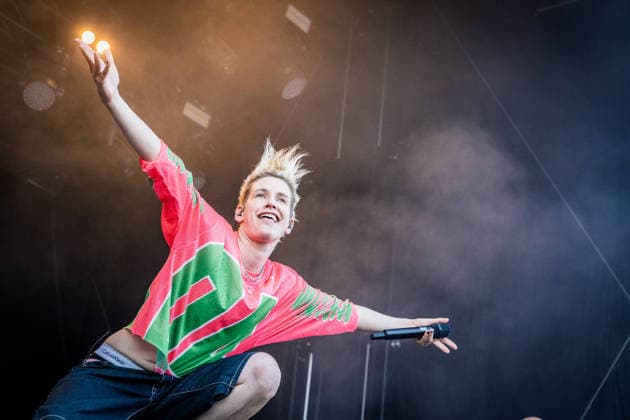 Die Deutsche Rockmusikerin Deine Cousine (Ina Bredehorn) am dritten Festival Tag des Highfield 2026 Highfield 2026 -Tag 3 - Deine Cousine *** German rock musician Deine Cousine Ina Bredehorn on the third day of the Highfield 2026 festival Highfield 2026 Day 3 Deine Cousine
