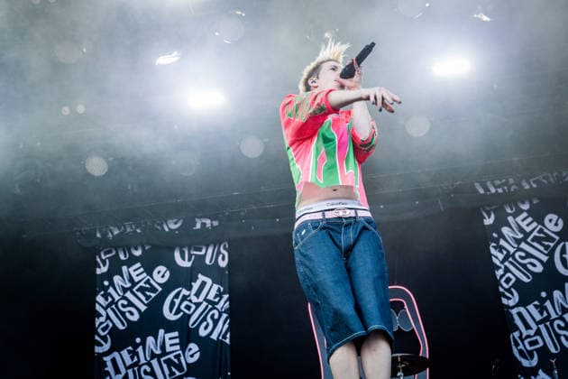 Die Deutsche Rockmusikerin Deine Cousine (Ina Bredehorn) am dritten Festival Tag des Highfield 2026 Highfield 2026 -Tag 3 - Deine Cousine *** German rock musician Deine Cousine Ina Bredehorn on the third day of the Highfield 2026 festival Highfield 2026 Day 3 Deine Cousine