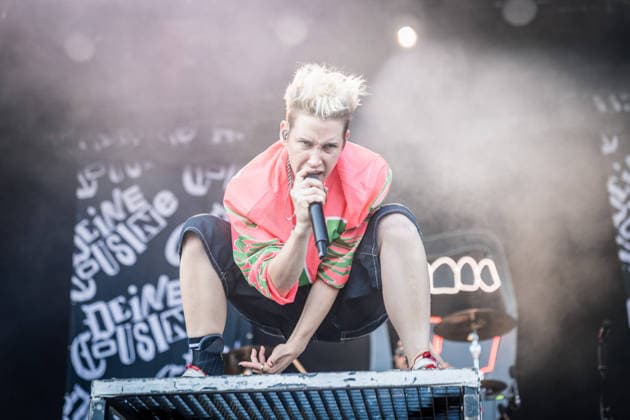 Entertainment Bilder des Tages Die Deutsche Rockmusikerin Deine Cousine (Ina Bredehorn) am dritten Festival Tag des Highfield 2026 Highfield 2026 -Tag 3 - Deine Cousine *** German rock musician Deine Cousine Ina Bredehorn on the third day of the Highfield 2026 festival Highfield 2026 Day 3 Deine Cousine