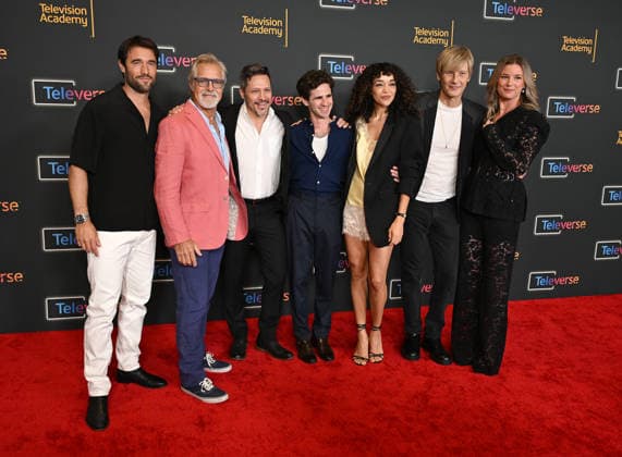 Televerse 2026 - Day 3 Josh Bowman, Henry Czerny, Nick Wechsler, Mike Kelley, Connor Paolo, Ashley Madekwe, Gabriel Mann and Emily VanCamp arriving to Televerse 2026 - Day 3 held at the JW Marriot Hotel on August 16, 2026 in Los Angeles, CA. Los Angeles JW Marriot Hotel at L.A. Live California USA Copyright: xLeexWattx xAFF-USA.COMx