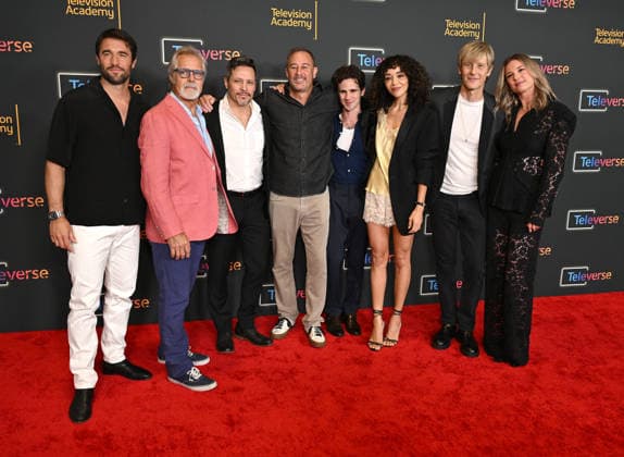 Televerse 2026 - Day 3 Josh Bowman, Henry Czerny, Nick Wechsler, Mike Kelley, Connor Paolo, Ashley Madekwe, Gabriel Mann and Emily VanCamp arriving to Televerse 2026 - Day 3 held at the JW Marriot Hotel on August 16, 2026 in Los Angeles, CA. Los Angeles JW Marriot Hotel at L.A. Live California USA Copyright: xLeexWattx xAFF-USA.COMx