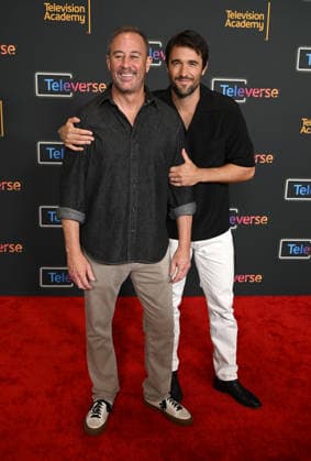 Televerse 2026 - Day 3 Mike Kelley and Josh Bowman arriving to Televerse 2026 - Day 3 held at the JW Marriot Hotel on August 16, 2026 in Los Angeles, CA. Los Angeles JW Marriot Hotel at L.A. Live California USA Copyright: xLeexWattx xAFF-USA.COMx