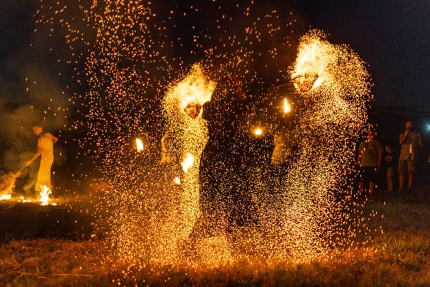 260816_PXL_Straw festival The 20th edition of the Slama Land Art Festival took place on the Kozjak wasteland in Baranja, Croatia, on August 16. 2026, on the edge of the KopaÄki Rit Nature Park. This internationally renowned land art festival has been combining contemporary art, nature and tradition for two decades through the creation of impressive sculptures made entirely of straw.  DavidxJerkovic PIXSELL