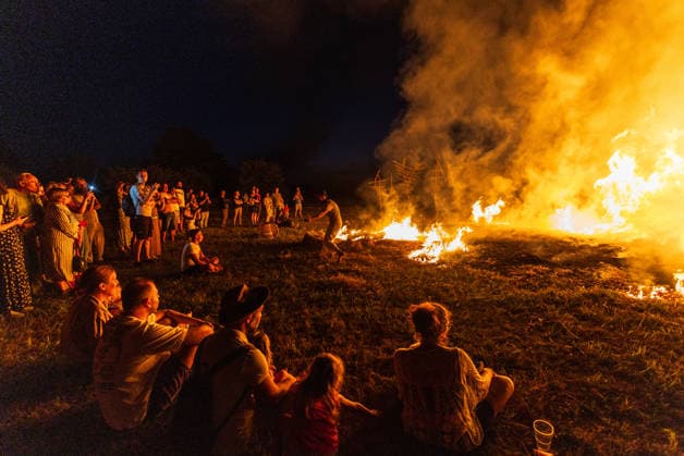 260816_PXL_Straw festival The 20th edition of the Slama Land Art Festival took place on the Kozjak wasteland in Baranja, Croatia, on August 16. 2026, on the edge of the KopaÄki Rit Nature Park. This internationally renowned land art festival has been combining contemporary art, nature and tradition for two decades through the creation of impressive sculptures made entirely of straw.  DavidxJerkovic PIXSELL