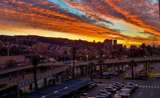Vina del Mar, August 16, 2026 Sunset along the coastline of Vina del Mar and Valparaíso Manuel Lema Aton Chile, VIÑA DEL MAR Chile Aton 1181138  Copyright: MANUELxLEMA xATONxCHILE