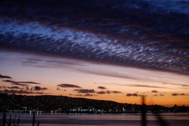 Vina del Mar, August 16, 2026 Sunset along the coastline of Vina del Mar and Valparaíso Manuel Lema Aton Chile, VIÑA DEL MAR Chile Aton 1181126  Copyright: MANUELxLEMA ATONxCHILE