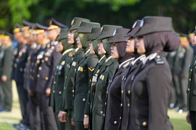 August 17, 2026, Banda Aceh, Aceh, Indonesia: Indonesian National Armed Forces personnel participate in the ceremony commemorating the 81st anniversary of the Republic of Indonesia at Blang Padang Field in Banda Aceh, Aceh Province, Indonesia, on Monday. Hundreds of students, government employees, and military personnel took part in the ceremony. Banda Aceh Indonesia - ZUMAi115 20260817_zip_i115_010 Copyright: xMuhammadxIqbalx