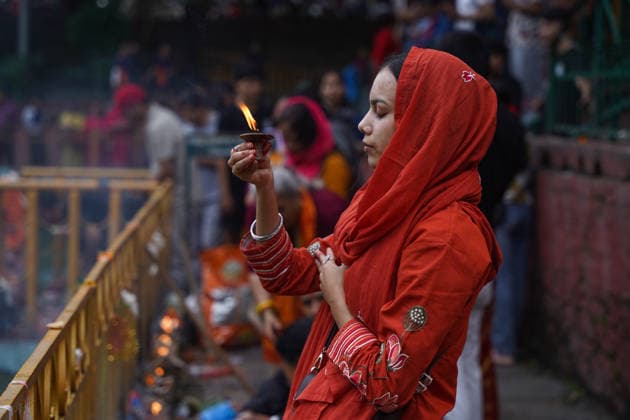 August 17, 2026, Kathmandu, Bagmati, Nepal: The Naag Panchami festival is being celebrated today with traditional worship and offerings to serpents. Observed annually on the fifth day of the bright fortnight of the month of Shrawan, this festival involves pasting images of serpents on the main entrance of homes and visiting serpent ponds (Naagdah) for worship. A woman praying to the Serpent Deity. Kathmandu Nepal - ZUMAa308 20260817_znp_a308_004 Copyright: xChandraxBahadurxAlex
