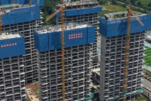 China Real Estate Market NANJING, CHINA - AUGUST 17, 2026 - Buildings under construction in Nanjing, Jiangsu, China on August 17, 2026. Nanjing Jiangsu China  Copyright: xCFOTOx i1786979334143
