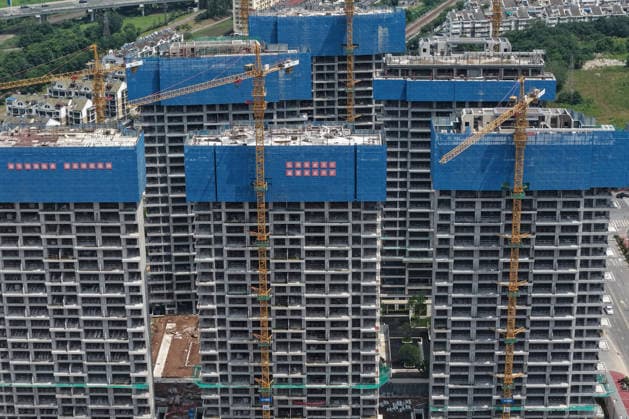 China Real Estate Market NANJING, CHINA - AUGUST 17, 2026 - Buildings under construction in Nanjing, Jiangsu, China on August 17, 2026. Nanjing Jiangsu China  Copyright: xCFOTOx i1786979334798