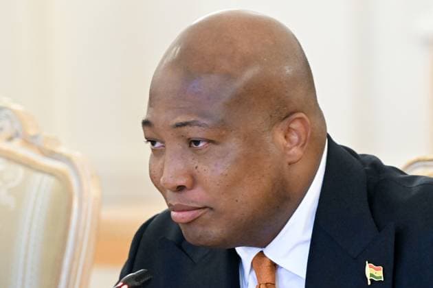 Russia Ghana 9223006 17.08.2026 Ghanaian Foreign Minister Samuel Okudzeto Ablakwa attends a meeting with Russian Foreign Minister Sergey Lavrov, in Moscow, Russia. Sergey Guneev Sputnik Moscow Russia  Copyright: xSergeyxGuneevx