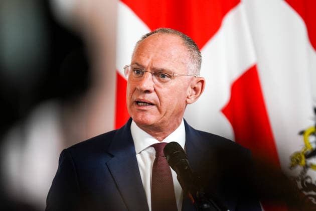 17.08.2026 - Europa, Österreich, Wien: Doorstep nach dem Arbeitsgespräch zwischen Innenminister Gerhard Karner und dem dänischen Migrationsminister Morten Bodskov zur Realisierung von Asylverfahren und Rückkehrzentren in Staaten außerhalb Europas *** August 17, 2026 Europe, Austria, Vienna Doorstep remarks following the working meeting between Interior Minister Gerhard Karner and Danish Minister of Migration Morten Bodskov on the implementation of asylum procedures and return centers in countries outside Europe Copyright: xLUKAxKOLANOVICx