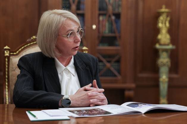 Russia Putin 9223058 17.08.2026 Governor of Nenets Autonomous Area Irina Gekht attends a meeting with Russian President Vladimir Putin at the Kremlin in Moscow, Russia. Mikhail Metzel Sputnik Moscow Russia  Copyright: xMikhailxMetzelx
