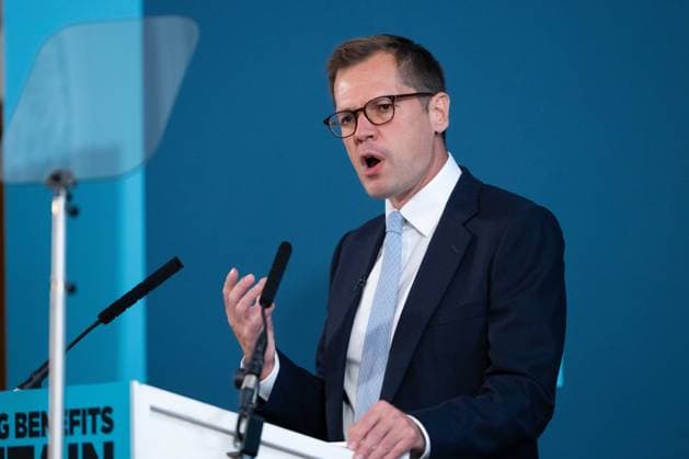 August 17, 2026, London, England, United Kingdom: ROBERT JENRICK, Reform UK s Treasury spokesperson, speaks during a Reform UK press conference in Westminster, London. London United Kingdom - ZUMAk172 20260817_zip_k172_004 Copyright: xThomasxKrychx