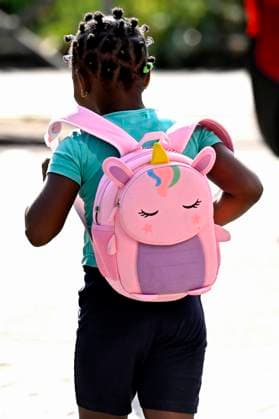 Distribution of school bags to children in Brussels by the non-profit organisation Nasci BRUSSELS, BELGIUM - AUGUST 17 : Distribution of school bags and school supplies to children in Brussels living in precarious circumstances by the non-profit organisation Nasci and My Nametags. This initiative by Nasci aims to provide 400 children with the supplies they need for the start of the new school year on August 17, 2026 in Brussels, Belgium, 17 08 2026 Brussels Belgium  Copyright: xDidierxLebrunx