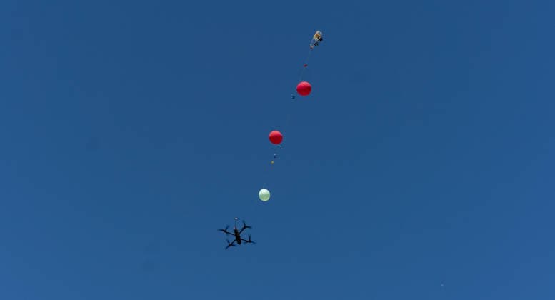 Khartiia brigade trains to counter FPV drones on Ukraine s frontline KHARKIV OBLAST, UKRAINE - AUGUST 17: Members of the air defense unit of the Khartiia Brigade demonstrate training against FPV drones in Kharkiv Oblast, Ukraine, on August 17, 2026. Soldiers attach balloons to FPV drones and practice shooting them down during the exercise. The training aims to improve the ability of air defense and infantry personnel to counter FPV drones in real combat situations along the front lines. Carlo Bravo Anadolu Kharkiv Ukraine. Editorial use only. Please get in touch for any other usage.  Copyright: x2026xAnadoluxCarloxBravox