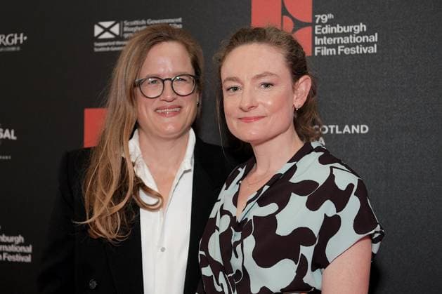 UK: Edinburgh International Film Festival at The Caledonian Hotel, Edinburgh, Scotland on 17 August 2026: Pictured: Sophie Heldman (Director) and Flora Kate Nicholson (Actor) attend the red carpet for The Education of Jane Cumming Edinburgh The Caledonian Hotel Lothian Scotland Copyright: xAlexxToddx