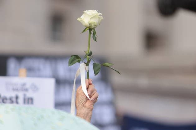 . 17 08 2026. London, United Kingdom. Vigil for Jason Arday. Vigil in Trafalgar Square for Jason Arday.  xMartynxWheatleyx xi-Imagesx IIM-26950-0043