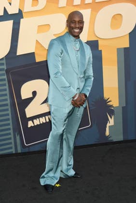 LOS ANGELES, CA - AUGUST 17: Tyrese Gibson at the 25th Anniversary Screening and Celebration of The Fast And The Furious on August 17, 2026 at Directors Village in Los Angeles, California on August 17, 2026. Copyright: xJeffreyxMayerx