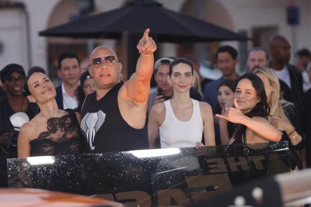 LOS ANGELES, CA - AUGUST 17: Jordana Brewster, Vin Diesel, Meadow Walker and Michelle Rodriguez attending the 25th Anniversary Screening and Celebration of The Fast And The Furious on August 17, 2026 at Directors Village in Los Angeles, California on August 17, 2026. Credit: Crash Los Angeles USA - ZUMAa123 20260817_zaa_a123_063 Copyright: xAdMediax