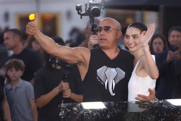 LOS ANGELES, CA - AUGUST 17: Vin Diesel and Meadow Walker attending the 25th Anniversary Screening and Celebration of The Fast And The Furious on August 17, 2026 at Directors Village in Los Angeles, California on August 17, 2026. Credit: Crash Los Angeles USA - ZUMAa123 20260817_zaa_a123_076 Copyright: xAdMediax