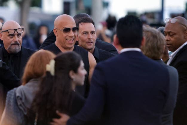 LOS ANGELES, CA - AUGUST 17: Vin Diesel attending the 25th Anniversary Screening and Celebration of The Fast And The Furious on August 17, 2026 at Directors Village in Los Angeles, California on August 17, 2026. Credit: Crash Los Angeles USA - ZUMAa123 20260817_zaa_a123_115 Copyright: xAdMediax