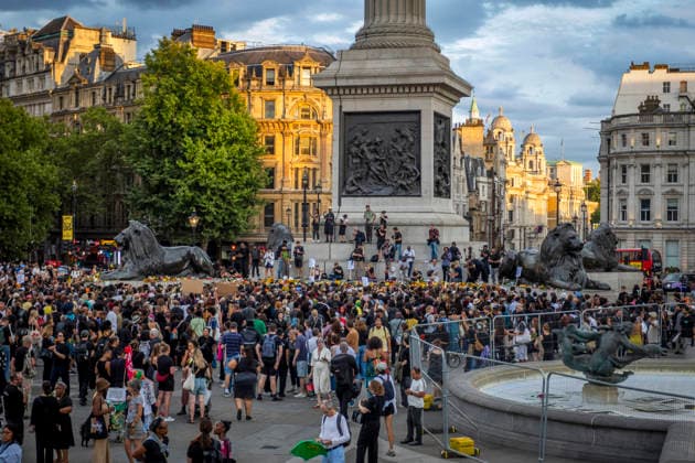 Vigil for Former Cambridge Professor Jason Arday Trafalgar Square, London, August 17, 2026 Thousands gathered in Trafalgar Square for a vigil in memory of former Cambridge professor Jason Arday, who died aged 41 last week. Attendees paid their respects by laying flowers and candles . The vigil, organised by Stand Up to Racism, brought together friends, supporters, academics and members of the public to remember Arday and honour his life and work., Credit:Zak Irfan Avalon  Copyright: xZakxIrfanx xAvalonx 1124827126