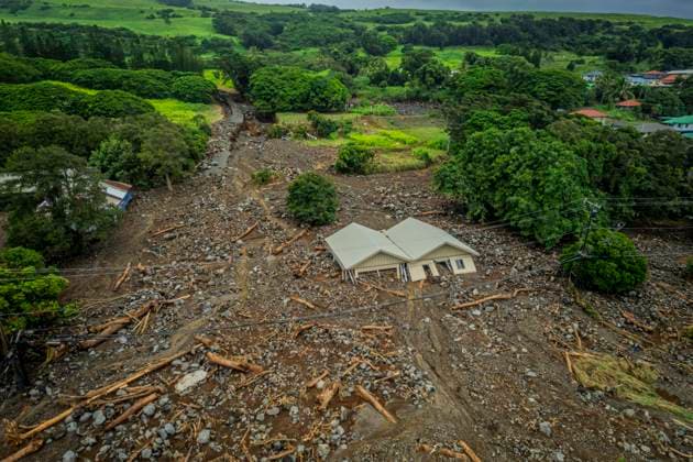 August 17, 2026, NÄÂ?ÃäÂ»ÄÂ?Lehu, Hawaii, U.S: NÄÂ?ÃäÂ»ÄÂ?lehu, Hawaii after being damaged by Hurricane Lala photographed Monday, August 17, 2026. Lala hit the island chain on August 16, 2026 causing widespread wind and flood damage to the island. Sections of Highway 11 and other roads were washed out and thousands are without power, some of whom may not get it back for several weeks. NÄÂ?ÃäÂ»ÄÂ?Lehu U.S - ZUMAd149 20260817_zap_d149_006 Copyright: xJamesxD.xDeCampx