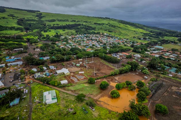 August 17, 2026, NÄÂÃäÂ»ÄÂLehu, Hawaii, U.S: NÄÂÃäÂ»ÄÂlehu, Hawaii after being damaged by Hurricane Lala photographed Monday, August 17, 2026. Lala hit the island chain on August 16, 2026 causing widespread wind and flood damage to the island. Sections of Highway 11 and other roads were washed out and thousands are without power, some of whom may not get it back for several weeks. NÄÂÃäÂ»ÄÂLehu U.S - ZUMAd149 20260817_zap_d149_004 Copyright: xJamesxD.xDeCampx