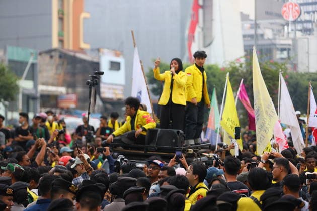 August 18, 2026, Central Jakarta, Jakarta, indonesia: JAKARTA, Indonesia Ã¢â‚¬ Student groups led by the Student Executive Board of the University of Indonesia (BEM UI) are scheduled to stage a protest at Bundaran Hotel Indonesia (HI), Central Jakarta, on Tuesday, August 18, 2026. The action, titled Ã¢â‚¬oeMerebut KemerdekaanÃ¢â‚¬Â (Reclaiming Independence), is expected to begin at around 1 p.m. local time...According to BEM UI, the protest will raise concerns over governance, economic conditions, public policy and civil liberties. The group has outlined eight key demands, including:..Ã¢â‚¬Â¢ An end to policies it describes as state domination over citizens.Ã¢â‚¬Â¢ Stronger action against corruption, collusion and nepotism.Ã¢â‚¬Â¢ Genui - ZUMAp146 20260818_zap_p146_023 Copyright: xDennyxPohanx