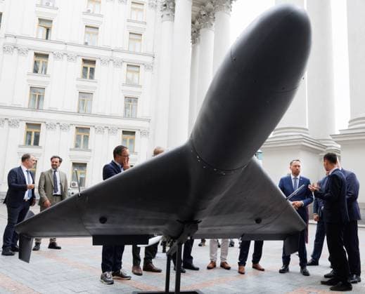 Vice-prime minister and Minister of Foreign Affairs Maxime Prevot pictured during a visit to Kyiv, Tuesday 18 August 2026, part of a visit of the Belgian Foreign Minister to Ukraine.  BENOITxDOPPAGNE 183660098