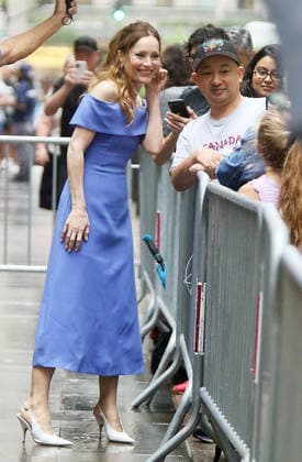 Leslie Mann on Today Show to talk about new movie Spa Weekend in New York Featuring: Leslie Mann Where: New York City, New York, United States When: 17 Aug 2026 Credit: Roger Wong INSTARimages EDITORIAL USE ONLY. NOT FOR USE BY NEWSPAPERS BASED IN THE UK. Copyright: xx instar55926439