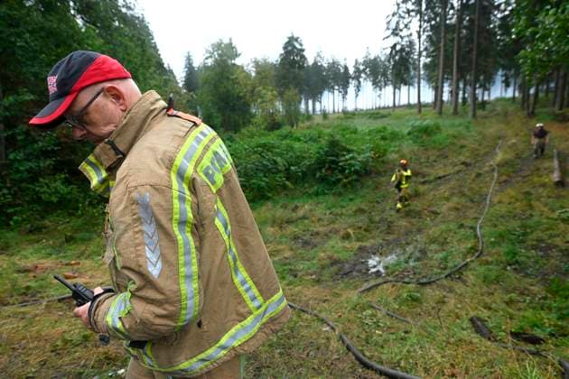 Fire in the Belgian High Fens 18 08 2026 FAGNES, BELGIUM - AUGUST 18 : Fire in the Belgian High Fens «The worst fire in Belgium s history» on August 18, 2026 in Fagnes, Belgium, 18 08 2026 Hautes Fagnes Belgium  Copyright: xDidierxLebrunx