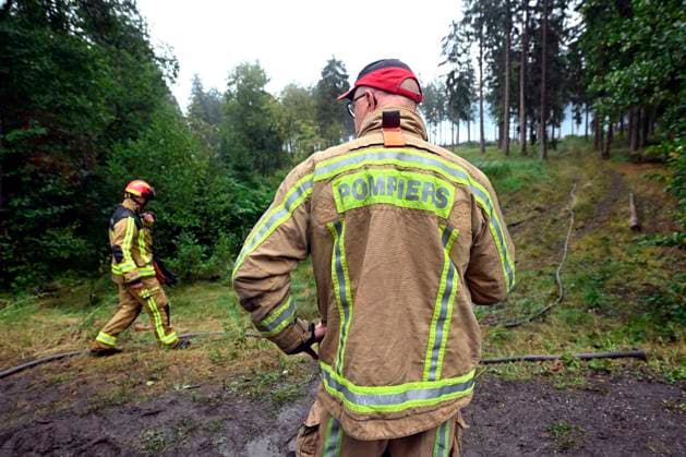 Fire in the Belgian High Fens 18 08 2026 FAGNES, BELGIUM - AUGUST 18 : Fire in the Belgian High Fens «The worst fire in Belgium s history» on August 18, 2026 in Fagnes, Belgium, 18 08 2026 Hautes Fagnes Belgium  Copyright: xDidierxLebrunx