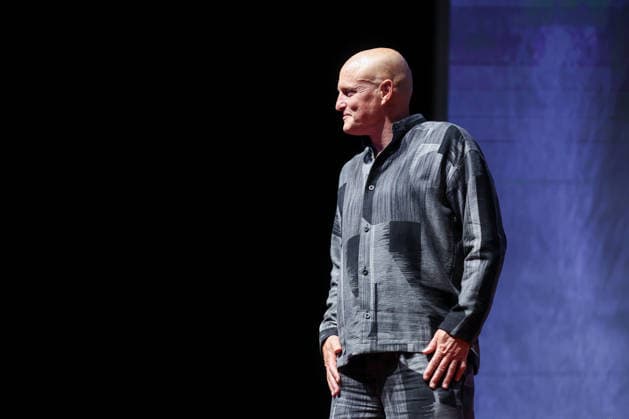 Woody Harrelson in Sarajevo, BiH US actor and Honorary Heart of Sarajevo Award Recipient Woody Harrelson talks during his masterclass at the Sarajevo Film Festival on August 18, 2026. in Sarajevo, Bosnia and Herzegovina.  ArminxDurgut PIXSELL