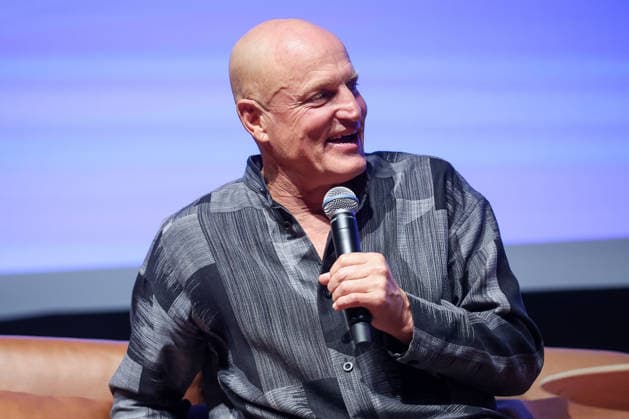 Woody Harrelson in Sarajevo, BiH US actor and Honorary Heart of Sarajevo Award Recipient Woody Harrelson talks during his masterclass at the Sarajevo Film Festival on August 18, 2026. in Sarajevo, Bosnia and Herzegovina.  ArminxDurgut PIXSELL