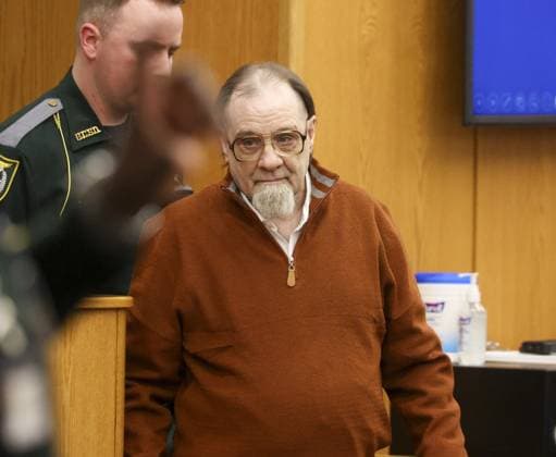 August 18, 2026, Brooksville, Florida, USA: Jeffrey Crum arrives for his trial on Tuesday, Aug. 18, 2026, at the Hernando County Courthouse in Brooksville. Brooksville USA - ZUMAs70_ 20260818_zan_s70_088 Copyright: xDouglasxR.xCliffordx