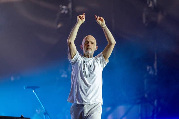 Konzert von Moby auf dem Kunst!Rasen Bonn - 18.08.26 Der US-amerikanische Elektronikmusiker Moby beim Open-Air-Live-Auftritt auf dem Kunst!Rasen Bonn. Bonn Gronau Nordrhein-Westfalen Deutschland *** Moby Concert at Kunst Rasen Bonn, August 18, 2026. American electronic musician Moby performing live outdoors at Kunst Rasen Bonn in Bonn-Gronau, North Rhine-Westphalia, Germany Copyright: xMarcxJohnx