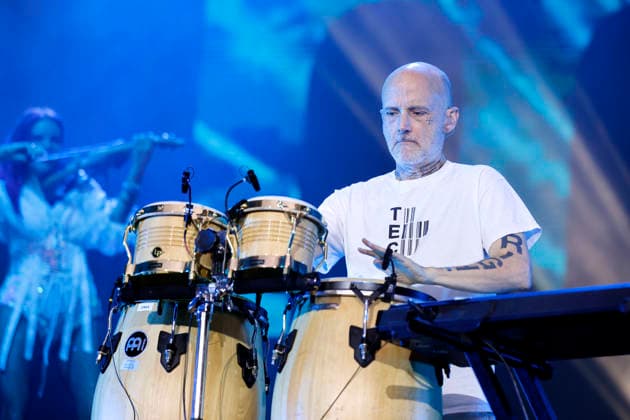 DJ und Musiker Moby (Richard Melville Hall) bei seinem Konzert vor 5.500 Zuschauern im Rahmen des KUNST!RASEN Bonn Open Air. Bonn, 18.08.2026 NRW Deutschland *** DJ and musician Moby Richard Melville Hall performing for an audience of 5,500 at the KUNST RASEN Bonn Open Air in Bonn, August 18, 2026, North Rhine-Westphalia, Germany Copyright: xChristophxHardtx