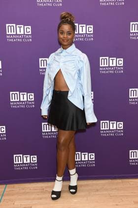 Denee Benton at the press conference for SCHOOL GIRLS; OR, THE AFRICAN MEAN GIRLS PLAY Press Meet & Greet, Manhattan Theatre Club Studios, New York, NY, August 17, 2026. Photo By: Quoin Pics Everett Collection SCHOOL GIRLS; OR, THE AFRICAN MEAN GIRLS PLAY Press Meet & Greet PUBLICATIONXNOTxINxCANxCHNxFRAxITAxJPNxNORxPOLxRUSxESPxUKxUSA
