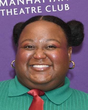 Erin Morton at the press conference for SCHOOL GIRLS; OR, THE AFRICAN MEAN GIRLS PLAY Press Meet & Greet, Manhattan Theatre Club Studios, New York, NY, August 17, 2026. Photo By: Quoin Pics Everett Collection SCHOOL GIRLS; OR, THE AFRICAN MEAN GIRLS PLAY Press Meet & Greet PUBLICATIONXNOTxINxCANxCHNxFRAxITAxJPNxNORxPOLxRUSxESPxUKxUSA