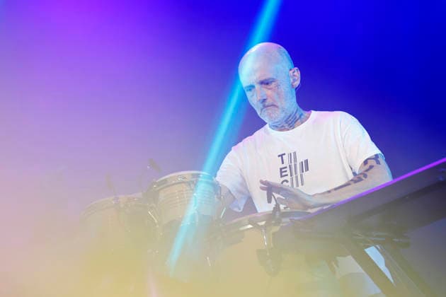 DJ und Musiker Moby (Richard Melville Hall) bei seinem Konzert vor 5.500 Zuschauern im Rahmen des KUNST!RASEN Bonn Open Air. Bonn, 18.08.2026 NRW Deutschland *** DJ and musician Moby Richard Melville Hall performing for an audience of 5,500 at the KUNST RASEN Bonn Open Air in Bonn, August 18, 2026, North Rhine-Westphalia, Germany Copyright: xChristophxHardtx