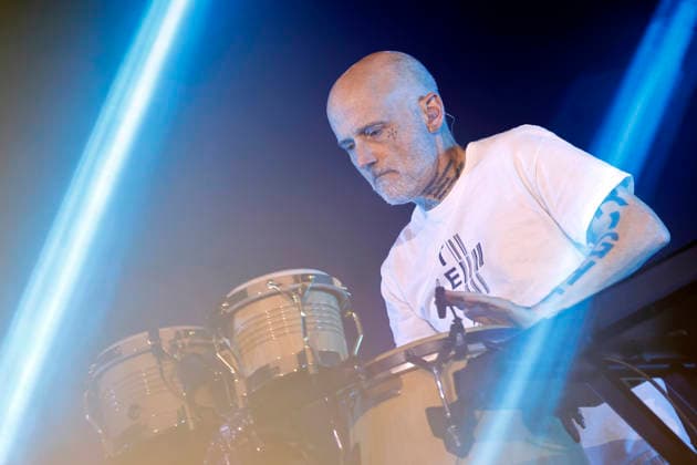 DJ und Musiker Moby (Richard Melville Hall) bei seinem Konzert vor 5.500 Zuschauern im Rahmen des KUNST!RASEN Bonn Open Air. Bonn, 18.08.2026 NRW Deutschland *** DJ and musician Moby Richard Melville Hall performing for an audience of 5,500 at the KUNST RASEN Bonn Open Air in Bonn, August 18, 2026, North Rhine-Westphalia, Germany Copyright: xChristophxHardtx